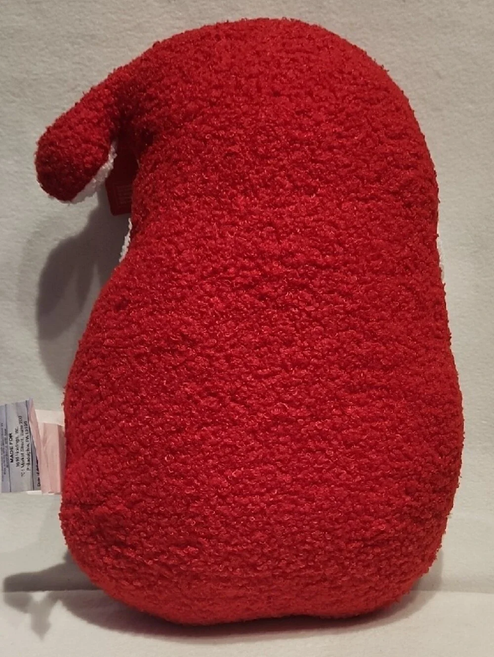 Red Santa Snow Cool,  Plush Holiday Decor Pillow